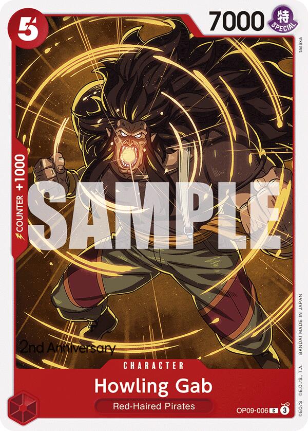 Howling Gab [Emperors in the New World: 2nd Anniversary Tournament Cards] | Total Play