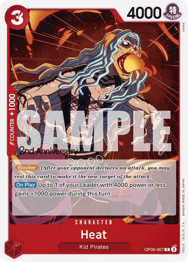 Heat [Emperors in the New World: 2nd Anniversary Tournament Cards] | Total Play