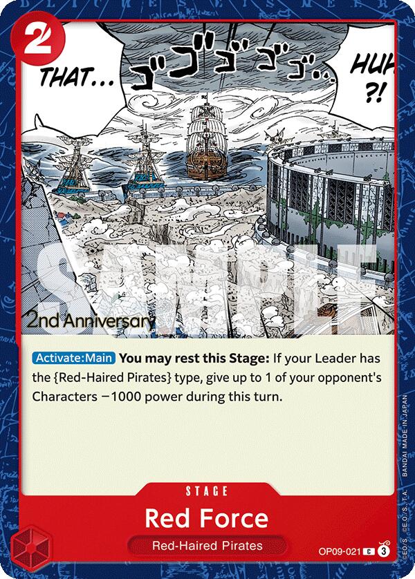 Red Force [Emperors in the New World: 2nd Anniversary Tournament Cards] | Total Play