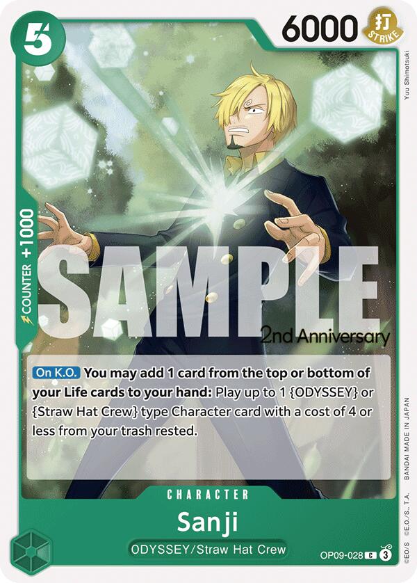 Sanji [Emperors in the New World: 2nd Anniversary Tournament Cards] | Total Play