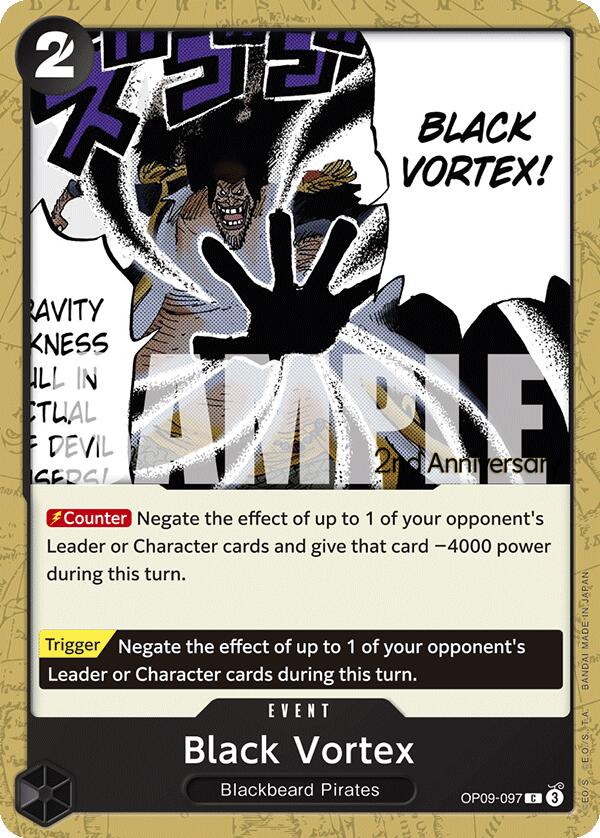 Black Vortex [Emperors in the New World: 2nd Anniversary Tournament Cards] | Total Play