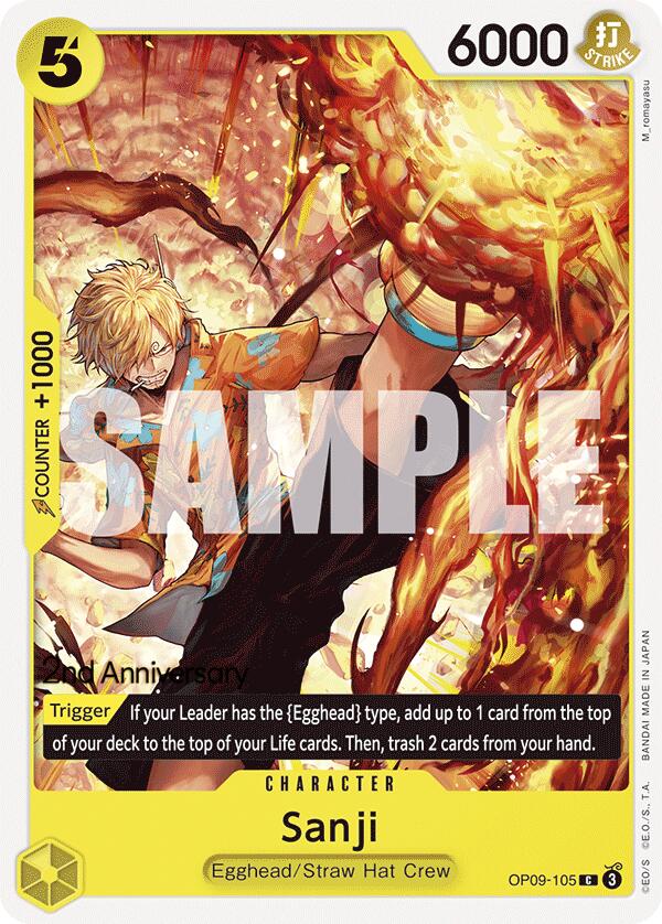 Sanji [Emperors in the New World: 2nd Anniversary Tournament Cards] | Total Play