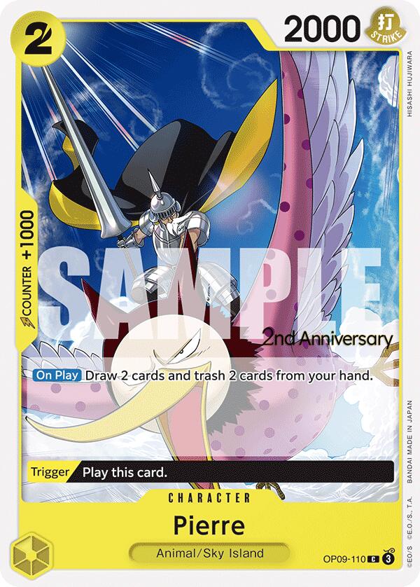 Pierre [Emperors in the New World: 2nd Anniversary Tournament Cards] | Total Play