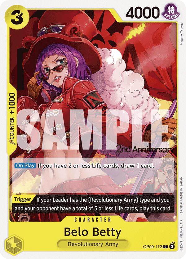 Belo Betty [Emperors in the New World: 2nd Anniversary Tournament Cards] | Total Play