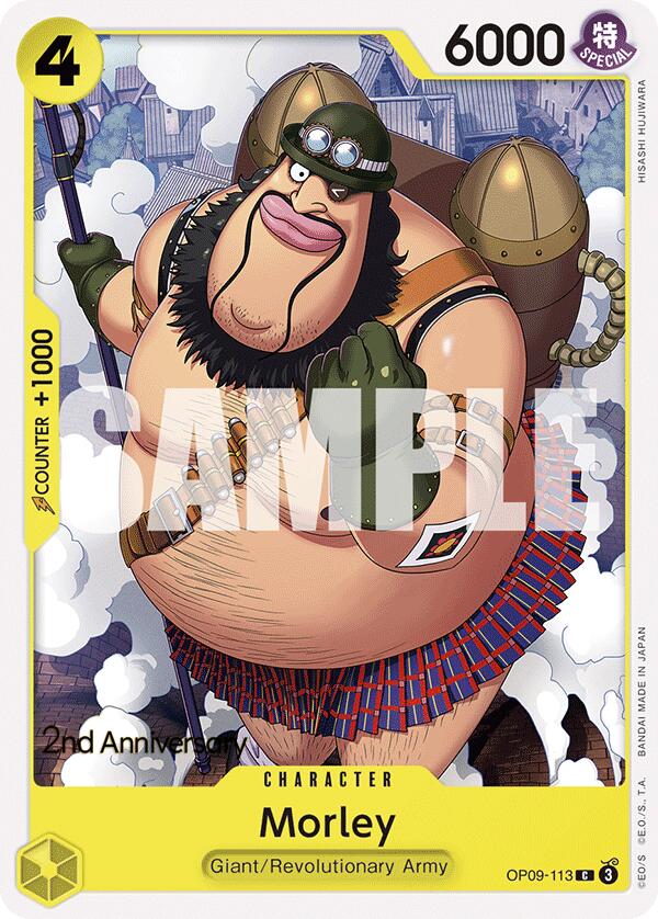 Morley [Emperors in the New World: 2nd Anniversary Tournament Cards] | Total Play