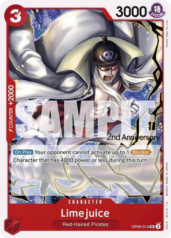 Limejuice [Emperors in the New World: 2nd Anniversary Tournament Cards] | Total Play