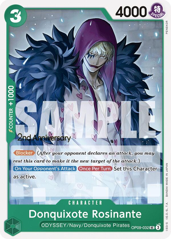 Donquixote Rosinante [Emperors in the New World: 2nd Anniversary Tournament Cards] | Total Play