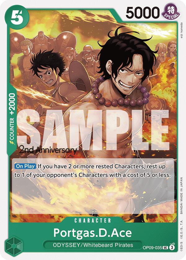 Portgas.D.Ace [Emperors in the New World: 2nd Anniversary Tournament Cards] | Total Play