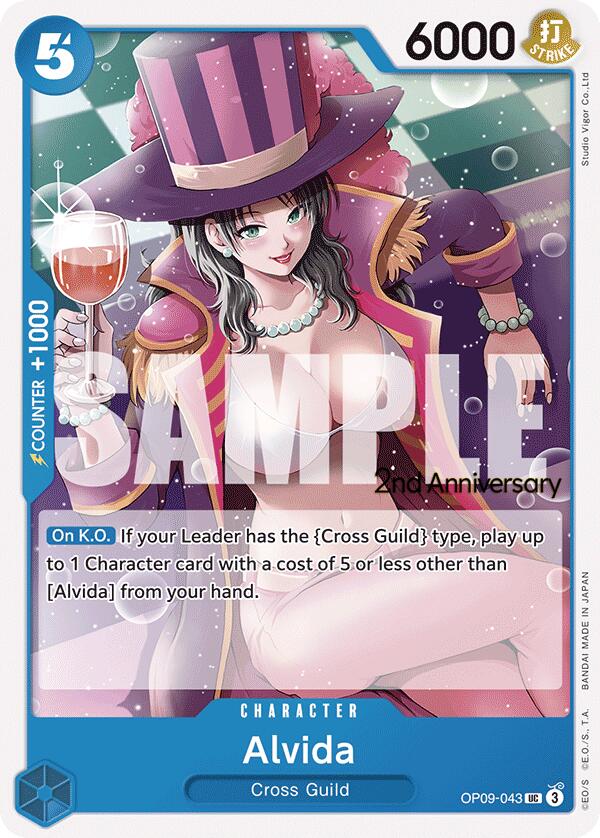 Alvida [Emperors in the New World: 2nd Anniversary Tournament Cards] | Total Play