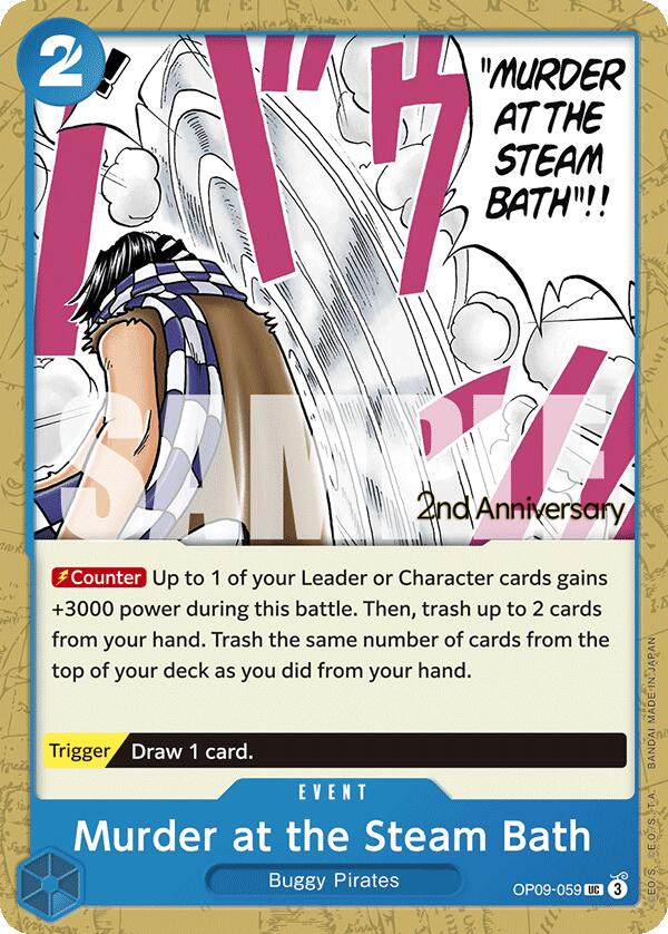 Murder at the Steam Bath [Emperors in the New World: 2nd Anniversary Tournament Cards] | Total Play