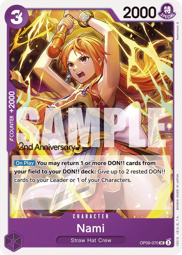 Nami [Emperors in the New World: 2nd Anniversary Tournament Cards] | Total Play
