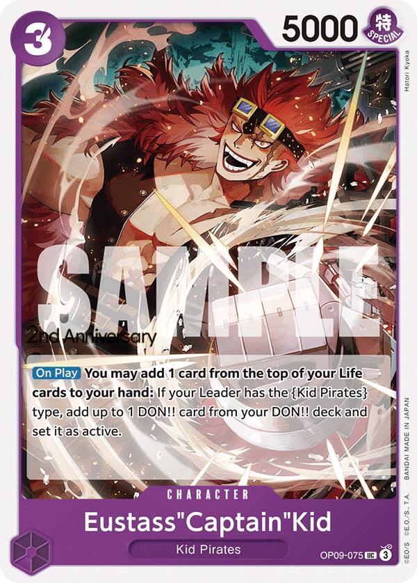 Eustass"Captain"Kid [Emperors in the New World: 2nd Anniversary Tournament Cards] | Total Play