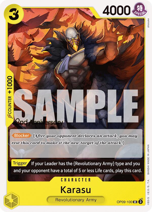 Karasu [Emperors in the New World: 2nd Anniversary Tournament Cards] | Total Play