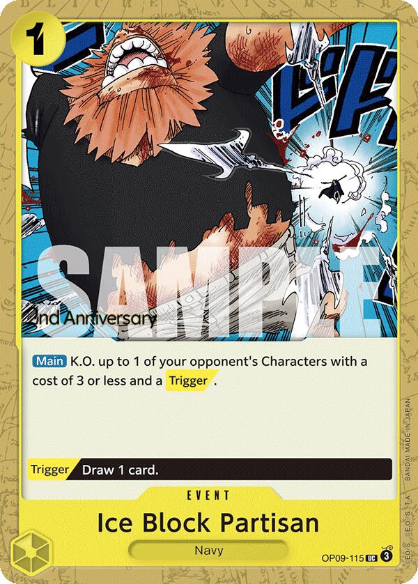 Ice Block Partisan [Emperors in the New World: 2nd Anniversary Tournament Cards] | Total Play