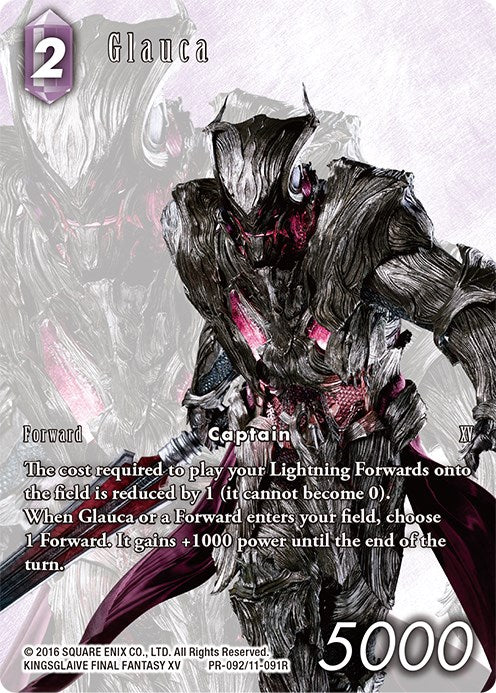 Glauca (Full Art) [Opus XI Promo Cards] | Total Play