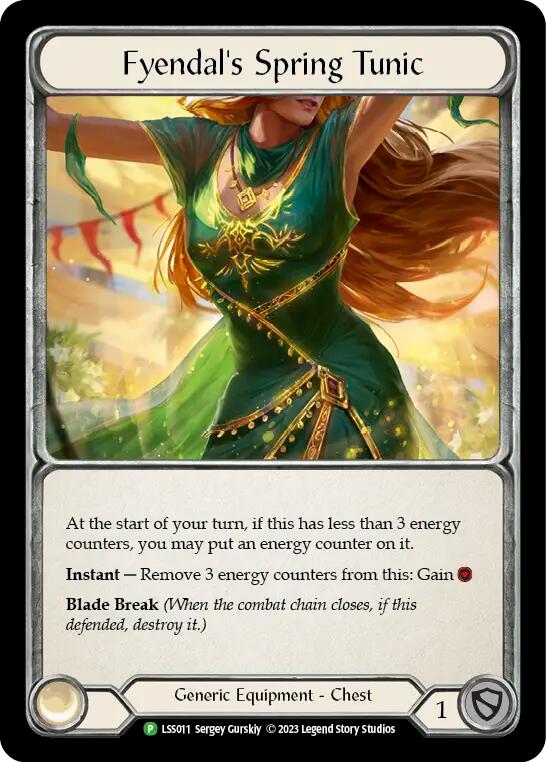 Fabric of Spring // Fyendal's Spring Tunic [LSS011] (Promo)  Cold Foil | Total Play