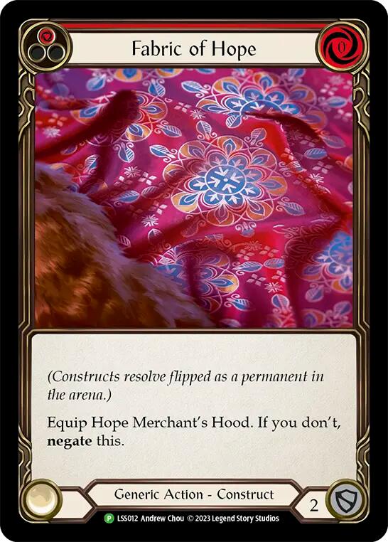 Fabric of Hope // Hope Merchant's Hood [LSS012] (Promo)  Cold Foil | Total Play