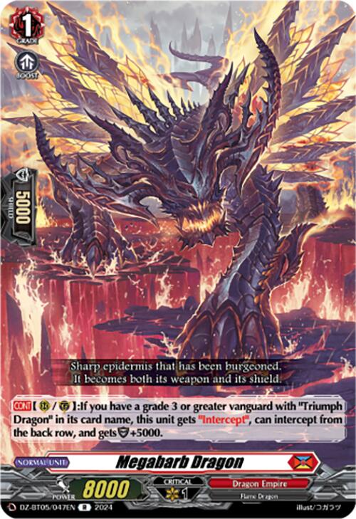 Megabarb Dragon (DZ-BT05/047EN) [DZ-BT05: Omniscient Awakening] | Total Play