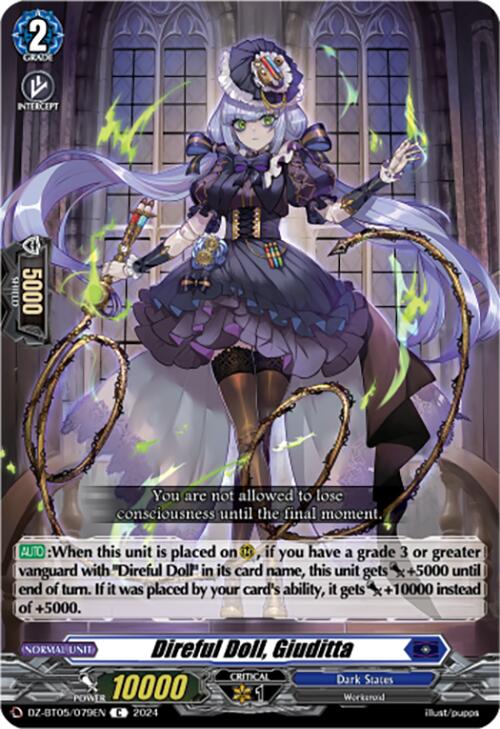 Direful Doll, Giuditta (DZ-BT05/079EN) [DZ-BT05: Omniscient Awakening] | Total Play