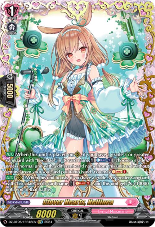 Clover Hearts, Nellinea (DZ-BT05/FFR18EN) [DZ-BT05: Omniscient Awakening] | Total Play