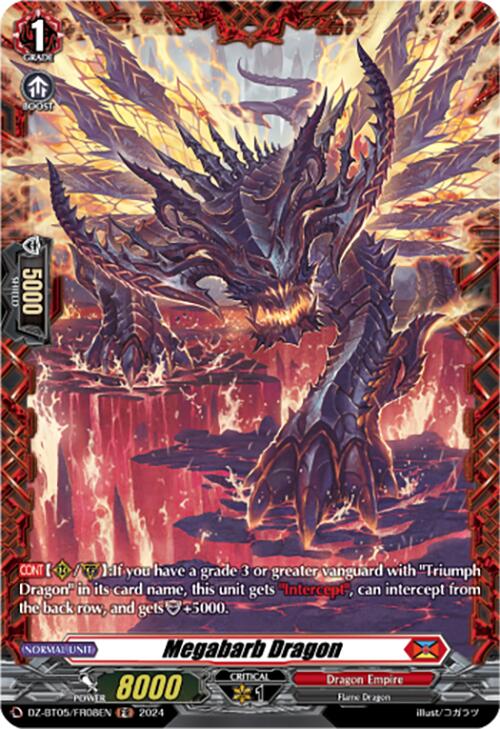 Megabarb Dragon (DZ-BT05/FR08EN) [DZ-BT05: Omniscient Awakening] | Total Play