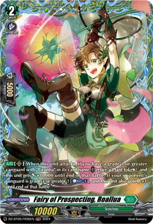 Fairy of Prospecting, Roallua (DZ-BT05/FR35EN) [DZ-BT05: Omniscient Awakening] | Total Play