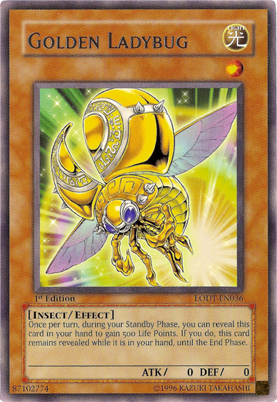 Golden Ladybug [LODT-EN036] Rare | Total Play