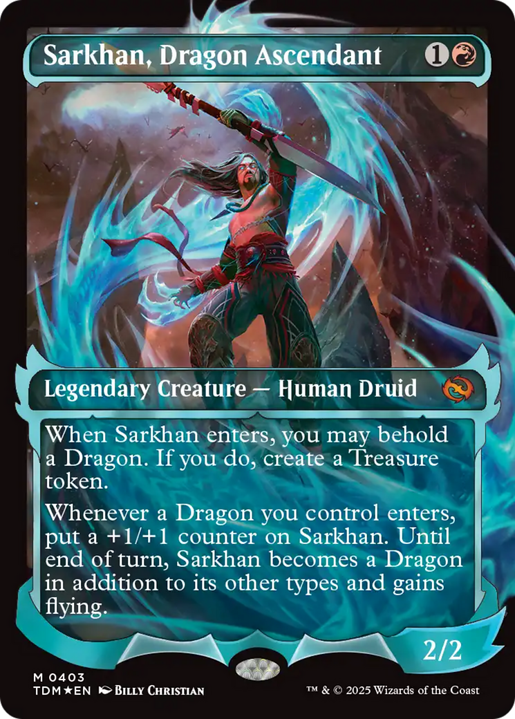 Sarkhan, Dragon Ascendant (0403) (Showcase) [Tarkir: Dragonstorm] | Total Play