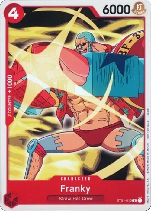 Franky [One Piece Demo Deck Cards] | Total Play