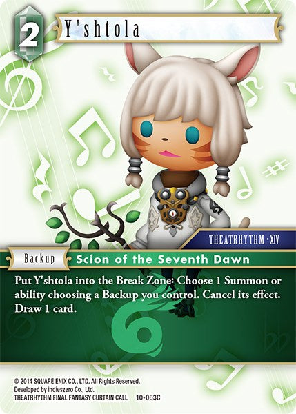Y'shtola [Opus X] | Total Play