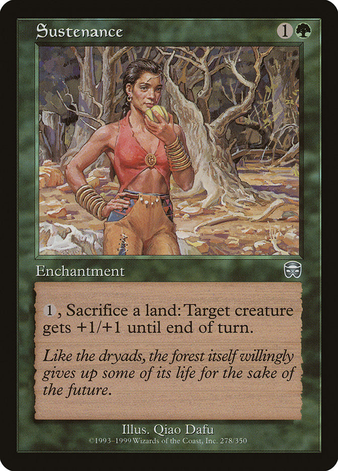 Sustenance [Mercadian Masques] | Total Play