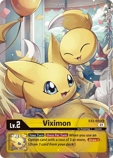 Viximon [EX2-003] (Alternate Art) [Digital Hazard] | Total Play