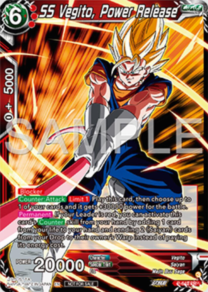 SS Vegito, Power Release (P-643) [Tournament Promotion Cards] | Total Play