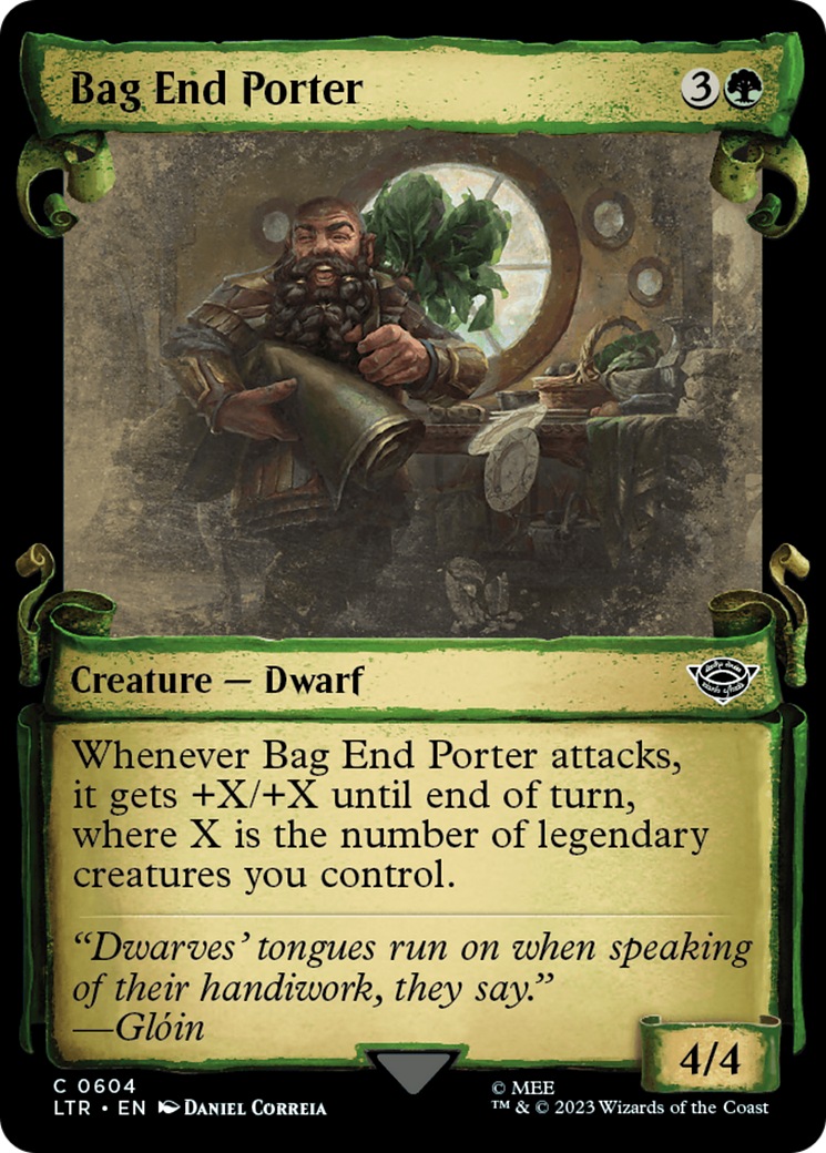 Bag End Porter [The Lord of the Rings: Tales of Middle-Earth Showcase Scrolls] | Total Play