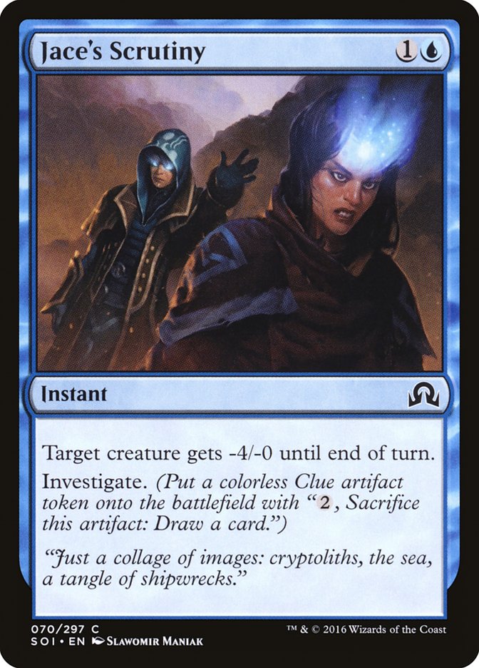 Jace's Scrutiny [Shadows over Innistrad] | Total Play