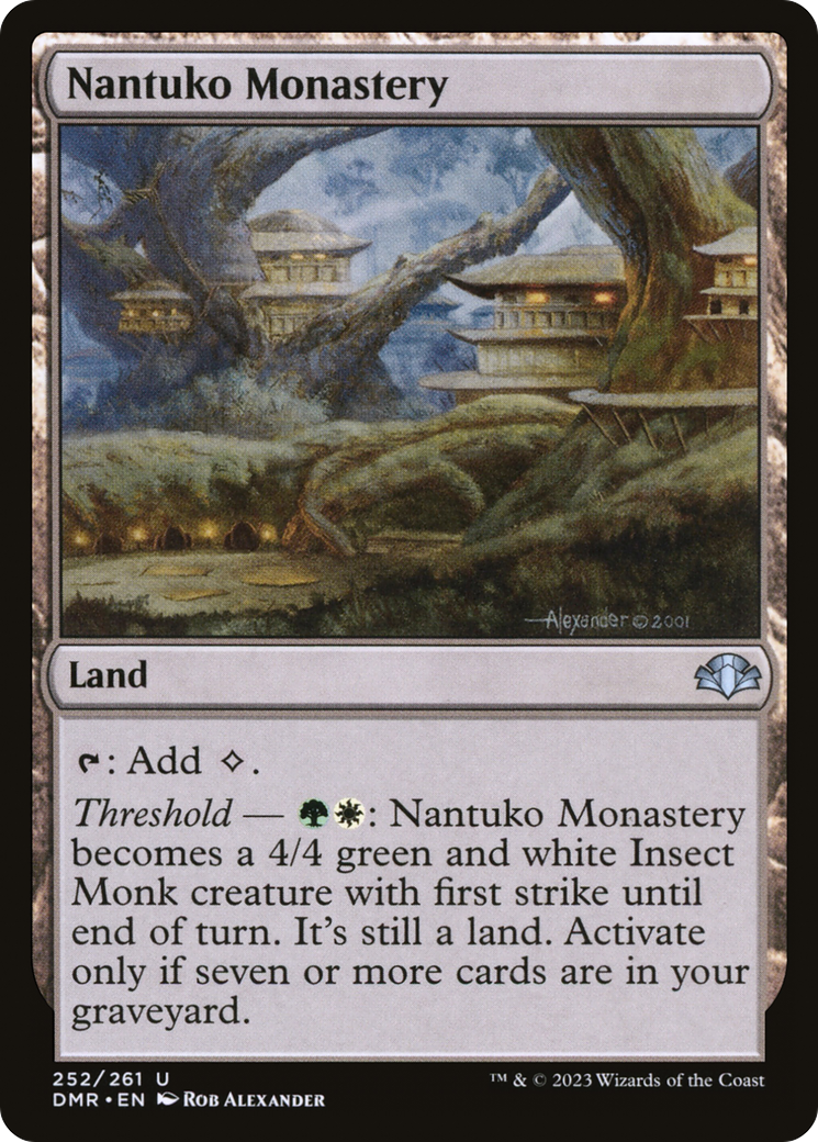 Nantuko Monastery [Dominaria Remastered] | Total Play