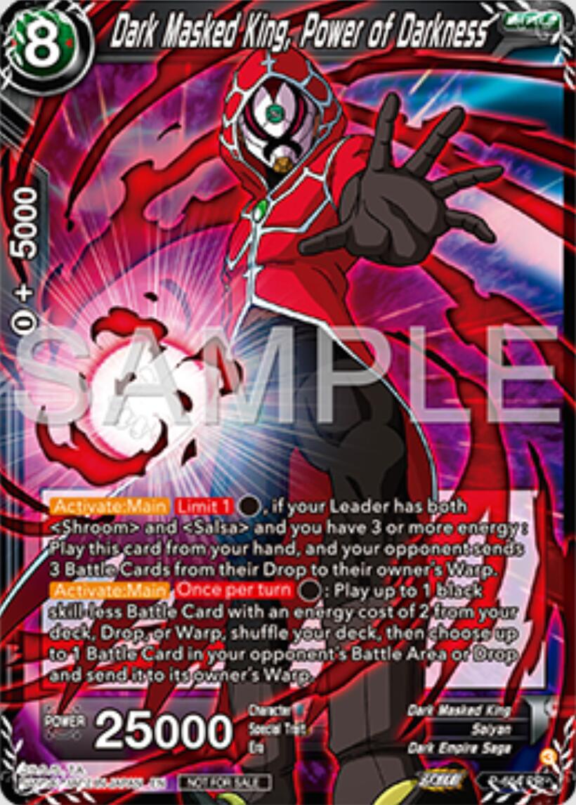 Dark Masked King, Power of Darkness (P-654) [Tournament Promotion Cards] | Total Play