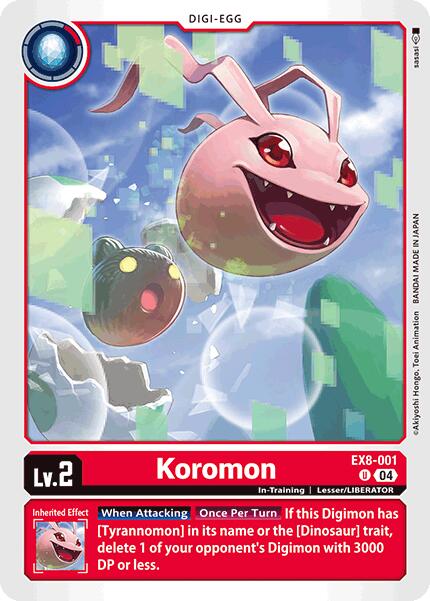 Koromon [EX8-001] [Chain of Liberation] | Total Play