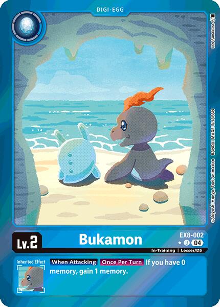 Bukamon [EX8-002] (Limited Foil) [Chain of Liberation] | Total Play