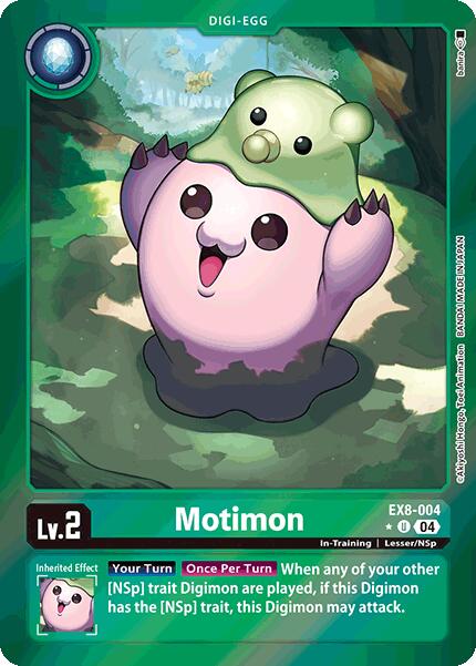 Motimon [EX8-004] (Limited Foil) [Chain of Liberation] | Total Play