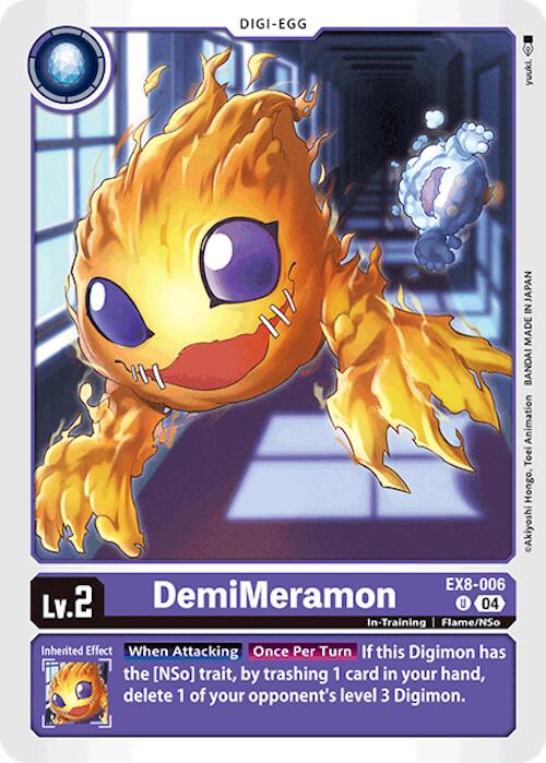 DemiMeramon [EX8-006] [Chain of Liberation] | Total Play