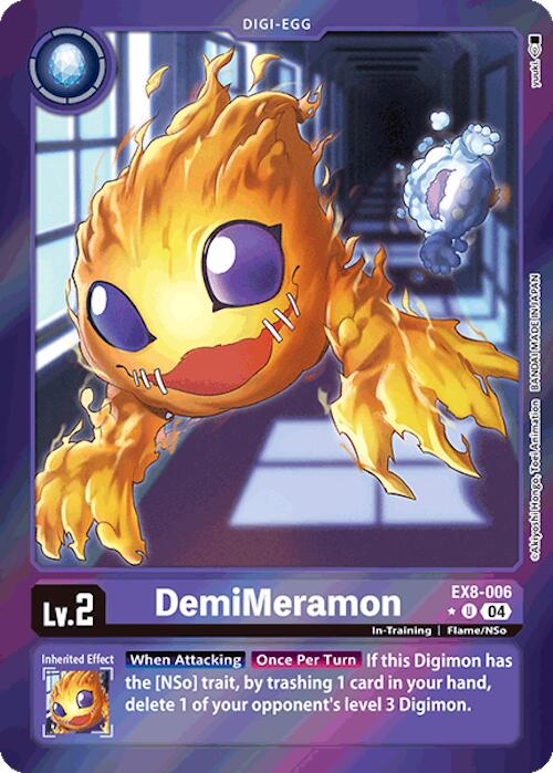 DemiMeramon [EX8-006] (Limited Foil) [Chain of Liberation] | Total Play