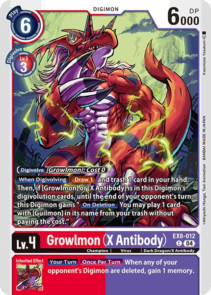 Growlmon (X Antibody) [Chain of Liberation] | Total Play