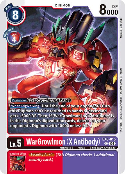 WarGrowlmon (X Antibody) [EX8-015] [Chain of Liberation] | Total Play