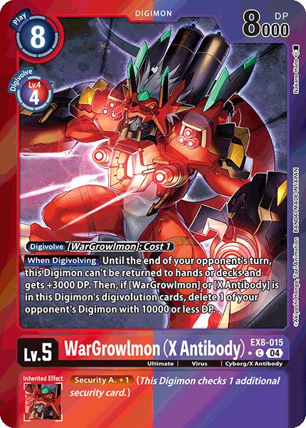 WarGrowlmon [EX8-015] (X Antibody) (Limited Foil) [Chain of Liberation] | Total Play