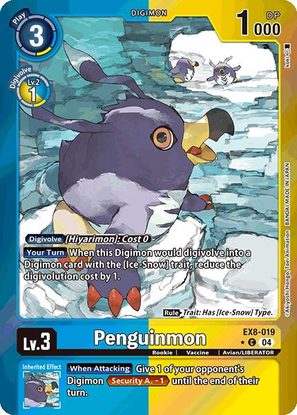 Penguinmon [EX8-019] (Limited Foil) [Chain of Liberation] | Total Play