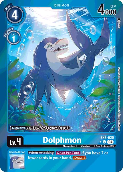 Dolphmon [EX8-020] (Limited Foil) [Chain of Liberation] | Total Play