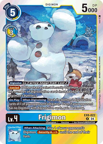 Frigimon [EX8-022] [Chain of Liberation] | Total Play