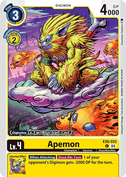 Apemon [EX8-032] [Chain of Liberation] | Total Play