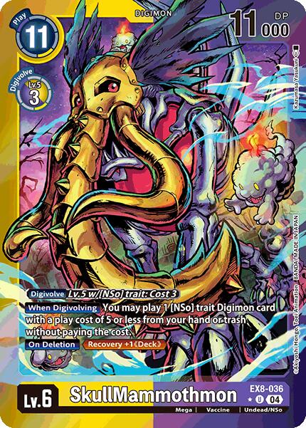 SkullMammothmon [EX8-036] (Limited Foil) [Chain of Liberation] | Total Play